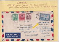 Canada - New Zealand - - Redirected Mail