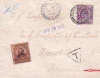 St Settlements - HAWAII -Underpaid mail