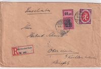 1920-08-19 DR Ebf aus Berncastel - Kirchheimbolanden - &euro;12,50