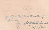 1928-02-17 Ind Airmail 1st flt stage Cal-Rangoon by B-HINCKLER reverse also signed Smith