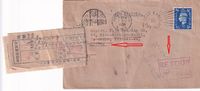 1938-11-02 Cover from Hampstead via Siberia to Osaka - -RETURNED with var.JAPANESE Instructional slips - &euro;25,-
